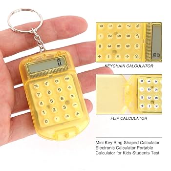 Amazon.co.jp: NUOLUX ミニ電卓 計算機 可愛いクッキースタイル